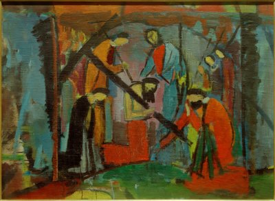 La carga de la cruz II de Hermann Stenner