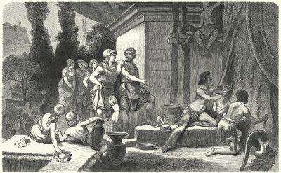 El florecimiento del arte griego bajo Pericles de Hermann Vogel