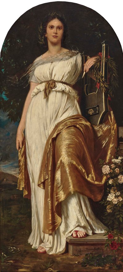 Polimnia de Hermann von Kaulbach