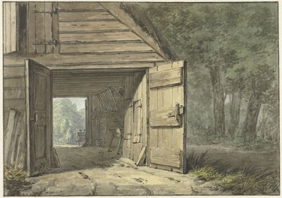 Establo de la Posada el Sabio en Bennebroek de Hermanus Numan