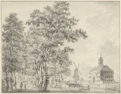 Muiderpoort en Ámsterdam de Hermanus Petrus Schouten