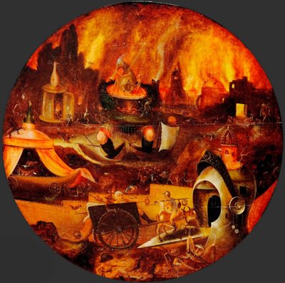 El infierno de Herri met de (c.1510 p.1550) Bles