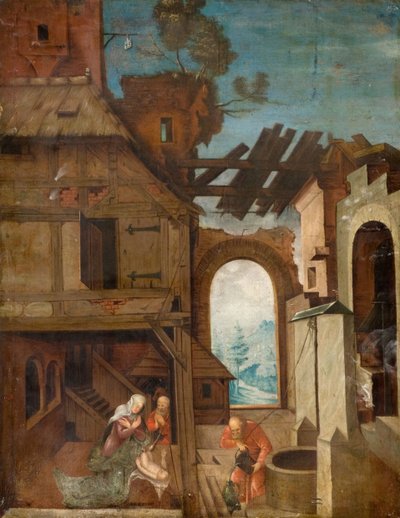 Natividad, c. 1530-1550 de Herri met de Bles