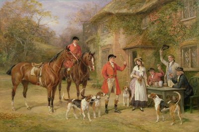 Una reunión en los Tres Palomas de Heywood Hardy
