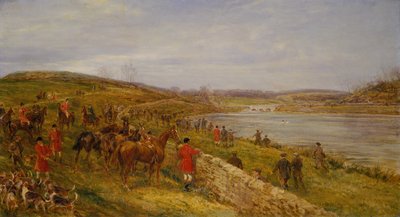 Una escena que ocurrió en el embalse Lesser Crybrook de Heywood Hardy