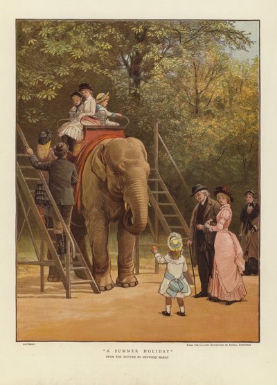 Vacaciones de verano de Heywood Hardy