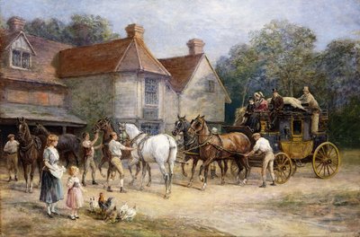 Cambiando Caballos de Heywood Hardy