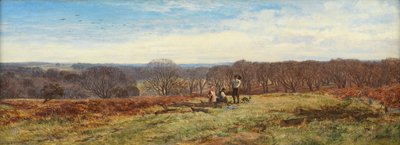 En el Nuevo Bosque, Hampshire de Heywood Hardy