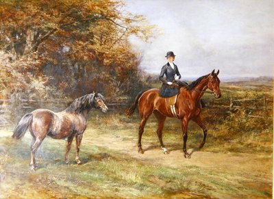 Lady Denman (1884-1954) de Heywood Hardy