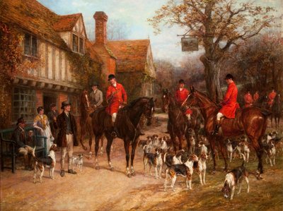 El Encuentro, Ye Olde Wayside Inn de Heywood Hardy