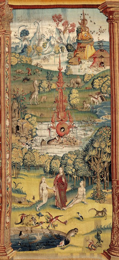 El jardín de las delicias. ca. 1560 (tapiz) de Hieronymus (after) Bosch