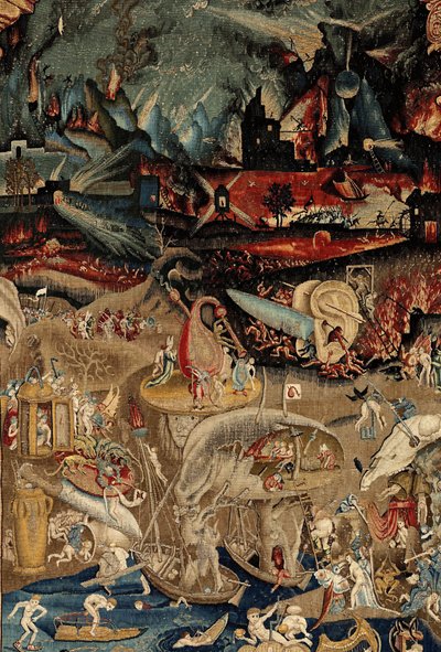 El jardín de las delicias. ca. 1560 (tapiz) de Hieronymus (after) Bosch
