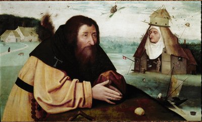 La tentación de San Antonio de Hieronymus (after) Bosch