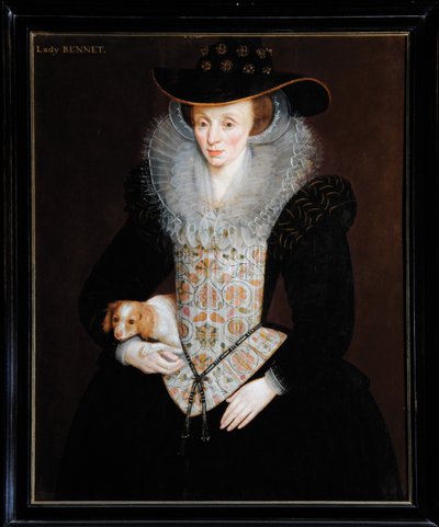 Lady Bennet, c.1509 de Hieronymus (attr. to) Custodis