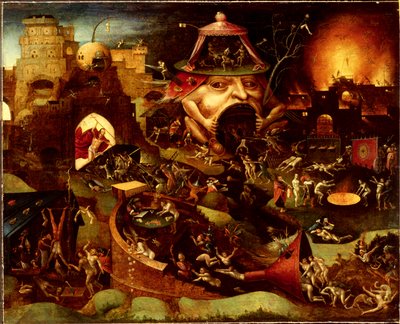 Cristo en el limbo, c. 1575 (óleo sobre madera) de Hieronymus (follower of) Bosch