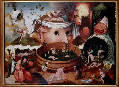 La visión de Tondailus de Hieronymus (follower of) Bosch