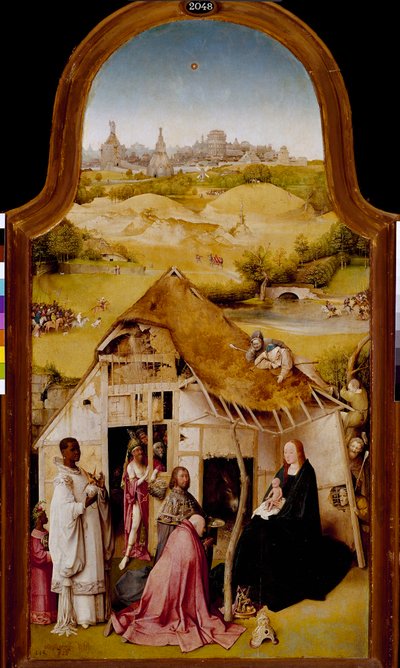 Adoración de los Magos de Hieronymus Bosch