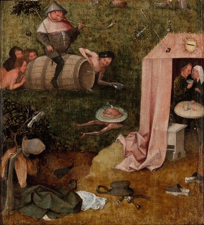 Una Alegoría de la Intemperancia de Hieronymus Bosch