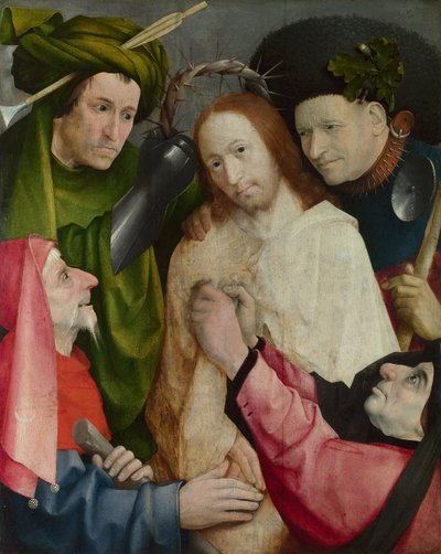 Cristo burlado (La coronación de espinas) de Hieronymus Bosch