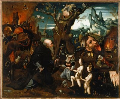 La tentación de San Antonio de Hieronymus Bosch