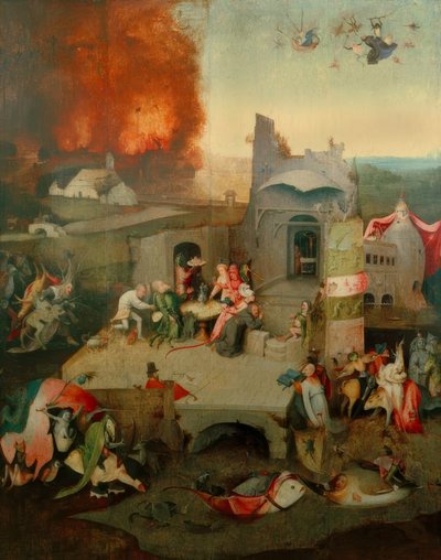 La Tentación de San Antonio de Hieronymus Bosch