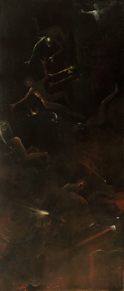 Cuatro visiones del más allá, ca. 1490-1510 de Hieronymus Bosch