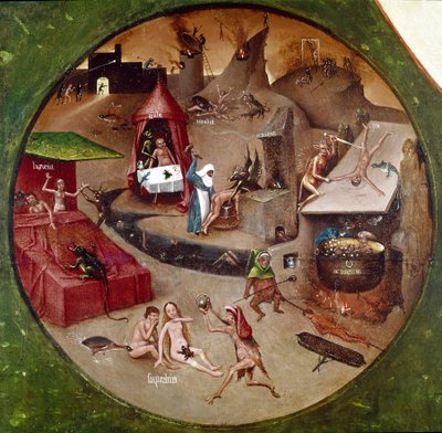 Infierno (detalle) de Hieronymus Bosch