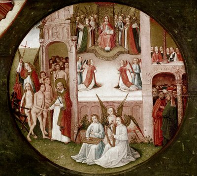 Paraíso (detalle) de Hieronymus Bosch