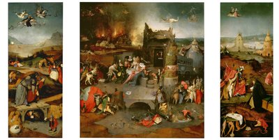La tentación de San Antonio de Hieronymus Bosch