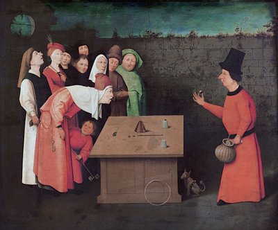 El ilusionista de Hieronymus Bosch