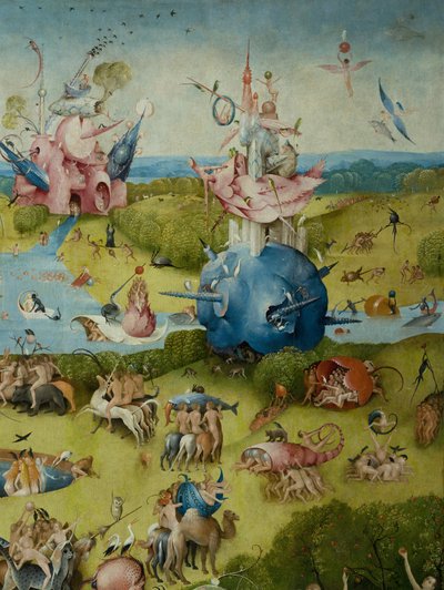 El jardín de las delicias, 1490-1500 de Hieronymus Bosch