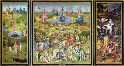 El jardín de las delicias, 1500s de Hieronymus Bosch