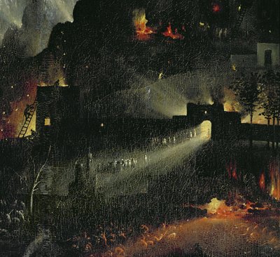 El jardín de las delicias, c.1500 (detalle) de Hieronymus Bosch