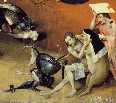 El jardín de las delicias, c.1500 (detalle) de Hieronymus Bosch