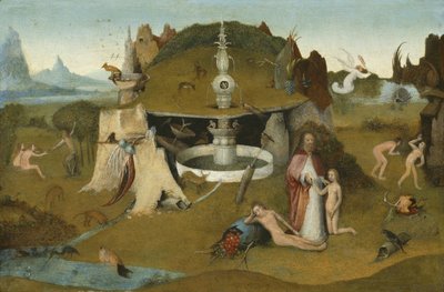 El jardín del paraíso, 1510-20 de Hieronymus Bosch