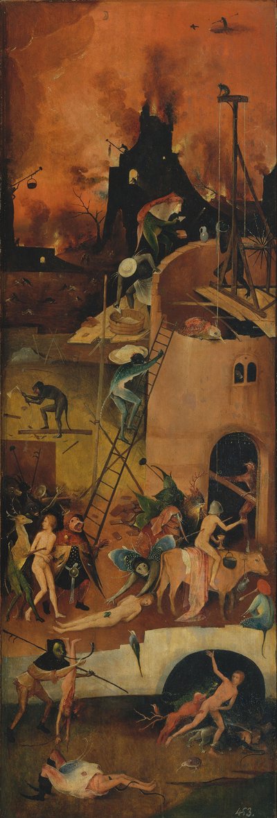 El tríptico del carro de heno panel derecho de Hieronymus Bosch