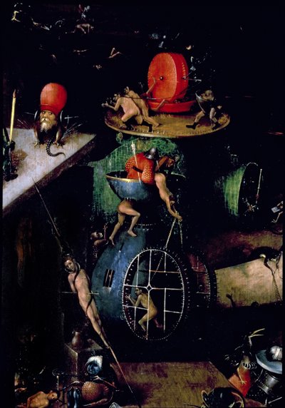 El Juicio Final (Retablo): (detalle) de Hieronymus Bosch