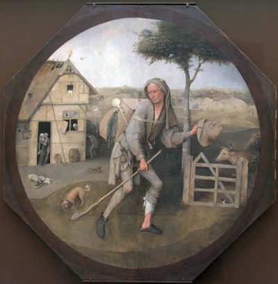 El vendedor ambulante La parábola del hijo pródigo de Hieronymus Bosch