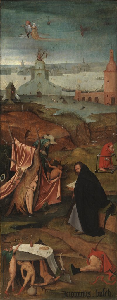 La tentación de San Antonio de Hieronymus Bosch