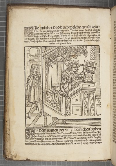 El libro de la destilación de Hieronymus Brunschwig
