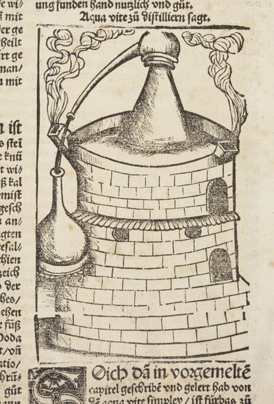 El libro de la destilación de Hieronymus Brunschwig