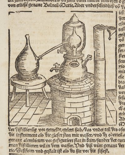 El libro de la destilación de Hieronymus Brunschwig