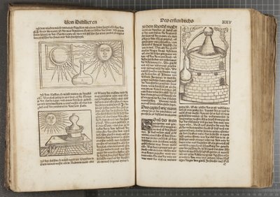 El libro de la destilación de Hieronymus Brunschwig