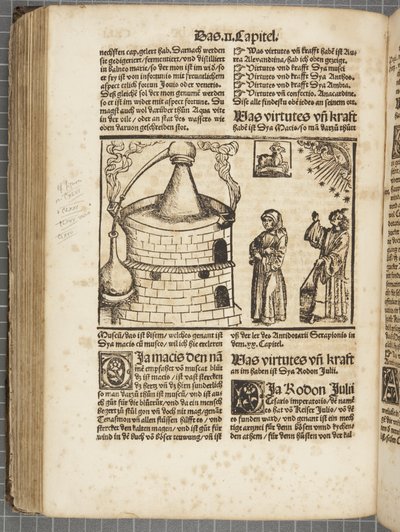 El libro de la destilación de Hieronymus Brunschwig