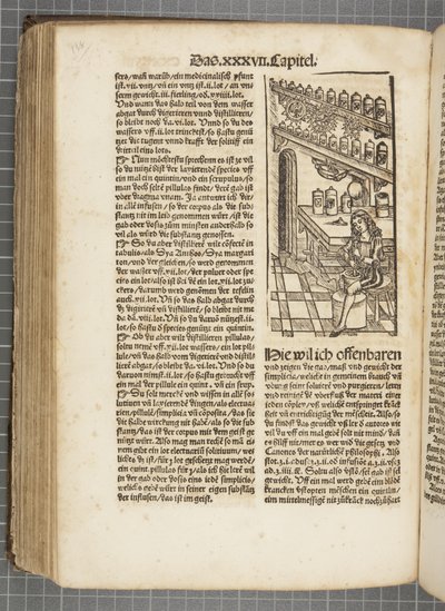 El libro de la destilación de Hieronymus Brunschwig