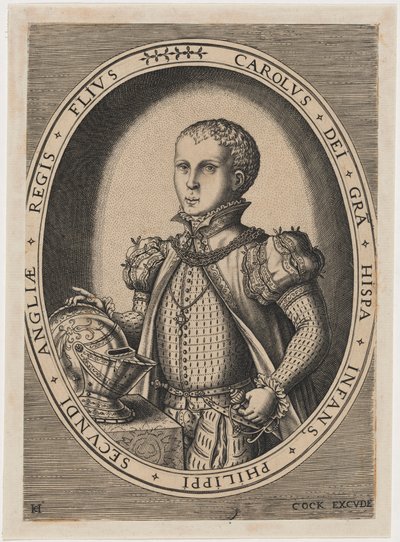 Don Carlos, Príncipe de Asturias de Hieronymus Cock