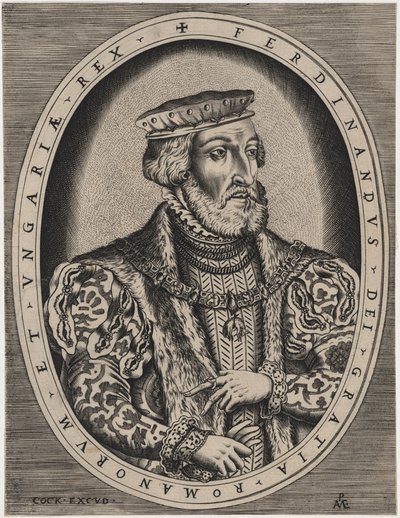 Fernando I, emperador romano de Hieronymus Cock