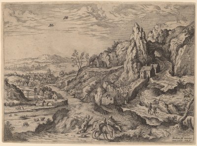 El sacrificio de Abraham de Hieronymus Cock