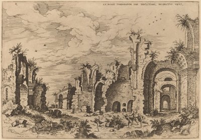 Los Baños de Diocleciano de Hieronymus Cock
