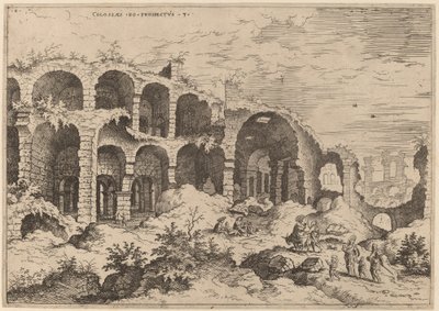 Tercera Vista del Coliseo de Hieronymus Cock